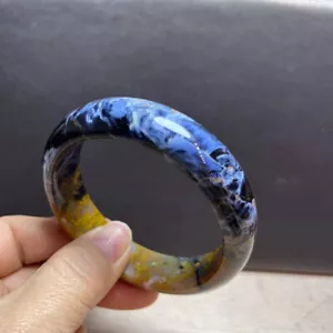 59,5 mm natürliches Pietersite Namibia Edelstein Perlen Heilung Armband AAA - Bild 1 von 5