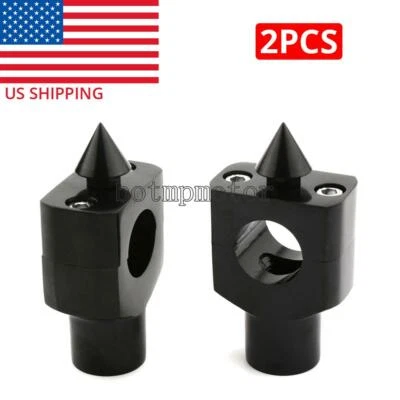 Abrazaderas elevadoras de manillar de motocicleta de 1" para Harley-Davidson Dyna Low Rider FXDL Foto 1 de 4