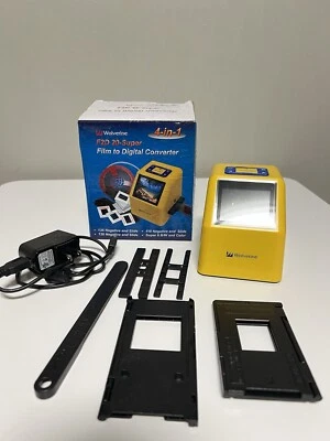 Wolverine Film to Digital Converter F2D Super 20mp 35mm 110 126 4-in-1 - Image 1 of 4