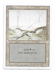 Magic the Gathering ~ MTG ~ 1x Swamp (B) ~ 3rd Edition ~ M/NM ~ REVISED - Picture 1 of 2