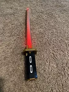 2012 Hasbro GI JOE SNAKE EYES Sensor Ninja Sword Lights WORKS Cosplay Costume SS - Picture 1 of 5
