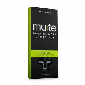 Rhinomed Mute 3 Anti Snoring Aid (Small, Medium & Large Available) - Picture 1 of 6