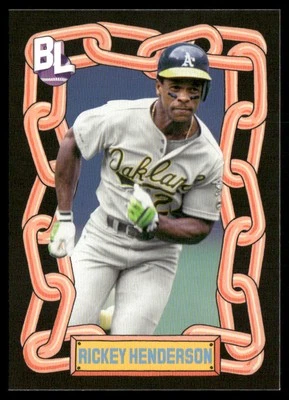 Rickey Henderson 2024 Topps Big League Topps Big Leaguer #TBL-22 Oakland - Image 1 of 2