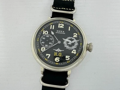 Doxa Laco Aviator Hermann Goring Luftwaffe Pilots WWII Vintage Swiss Men Watch - Image 1 of 4