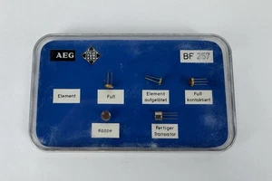 AEG Telefunken - Handmuster TFK Transistor BF257 - Messe- Vorführmodell Sammler - Bild 1 von 5