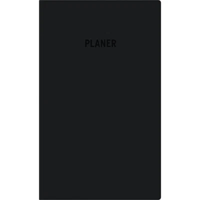 NEUMANN 2026 Zettler Taschenplaner 1M/2S Registerschnitt schwarz