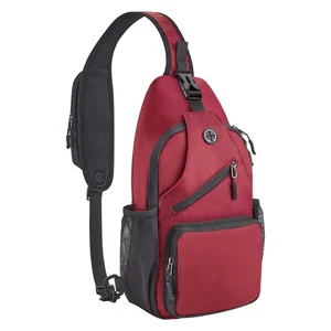 Sling Bag für Herren Crossbody Schulter Rucksack Brusttasche Reise Wandern Daypack... - Bild 1 von 7