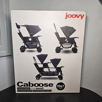 Stroller Rear Seat Joovy Caboose Ultralight Big Caboose 9067 Black - Image 1 of 3