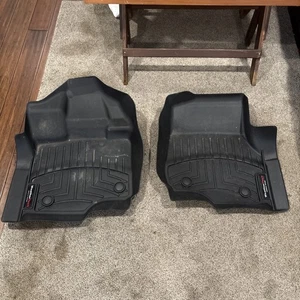 ford F150 Raptor Weathertech Floor Mats 01649 TT 01676 TT 63S4 - Picture 1 of 7