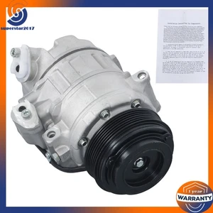 A/C compressor with clutch Fit For Ford Explorer 3.5L 2011 2012 2013-15 CO 9777C - Picture 1 of 15