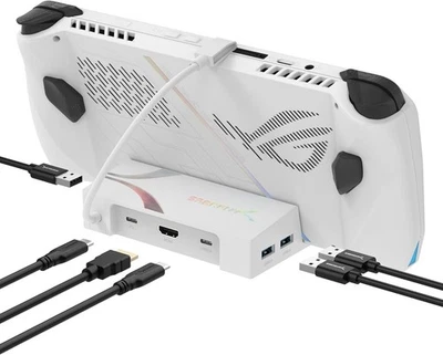 Docking Station For Asus ROG Ally 6-Port USB-C, 4K HDMI, USB 5Gbps PD Gaming - Image 1 of 4