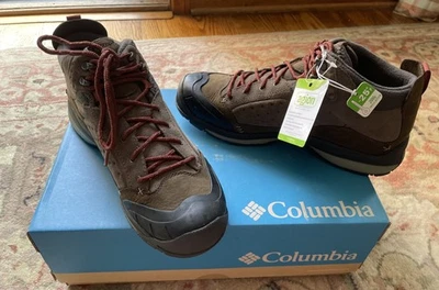 NUEVO EN CAJA Botas aislantes de invierno para hombre Columbia Bugacross Omni-Tech al aire libre talla 10 Foto 1 de 4