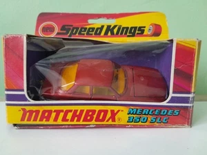 Matchbox Super Kings K-48 Mercedes 350 SLC Boxed - Picture 1 of 12