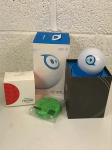 Sphero 2.0 Robotic Ball Gaming System for Smartphone w 2 Spare Covers Boxed - Picture 1 of 9