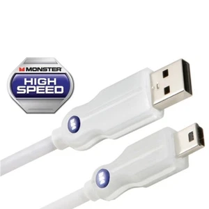 Monster HQ 0,91m USB-Kabel 800 Mbps High-Speed Mini-B-Stecker Mini-USB 2.0 PC - Bild 1 von 1