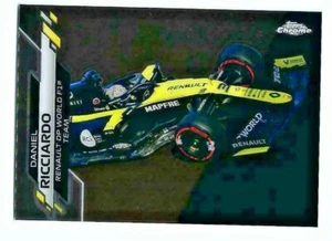 2020 Topps Chrome Formula 1 F1 Base Card #29 Daniel Ricciardo - Picture 1 of 1