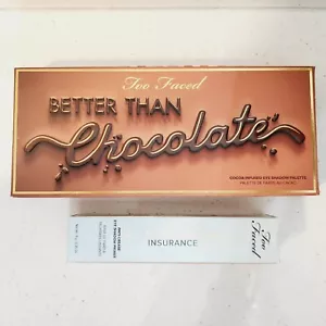 Too Faced Better Than Chocolate Eyeshadow Palette and Insurance Eyeshadow Primer - Picture 1 of 5