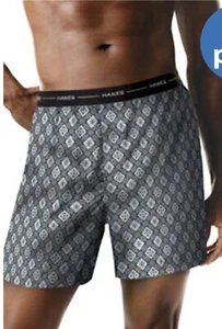Paquete de 5 calzoncillos boxer Hanes para hombre cómodos suaves de cintura expuesta (varios) talla S - Imagen 1 de 1