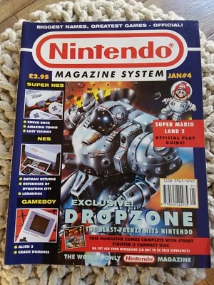 NINTENDO MAGAZINE SYSTEM / OFFICIAL UK - Issue # 4 - Jan. 1993 - DROP ZONE - Image 1 of 3