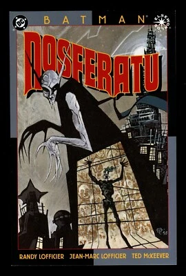 Batman Nosferatu Trade Книга в мягкой обложке TPB Темный Рыцарь Супермен Вампир Новая и Непрочитанная - Изображение 1 из 3