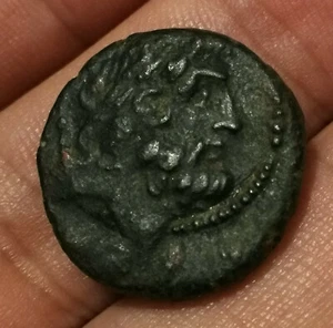 GRECE Antique - Seleucie et Pierie - Antioche - Unité BRONZE - Zeus 63/48 av J-C - Imagen 1 de 2