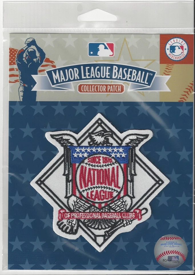 Chicago Cubs National League Eagle Jersey Logo Patch in Pkg 4" x 4" MLB - Image 1 of 1