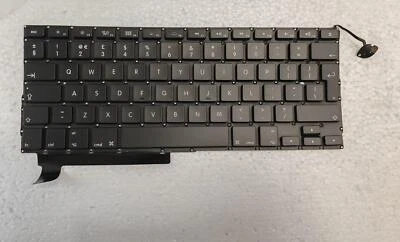 For Apple MacBook Pro 15 A1286 Keyboard UK Layout 2009 2010 2011 2012 - Image 1 of 2