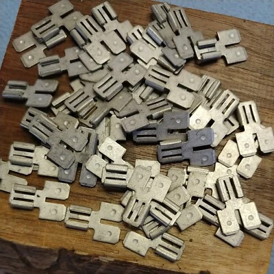 (50) Adaptador de desconexión F250-TA Sta-Kon 16-14 Awg Tab .250-.032 NOS T& B Foto 1 de 4