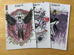 IDW The Crow LETHE 2020 # 1 2 3 Peach Momoko Covers Complete Set Unread VF - Picture 1 of 7