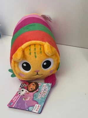 GENUINE Gabby's Dollhouse Plush PURR-IFIC PILLOW CAT Brand New - Image 1 of 4