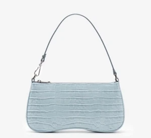 JW PEI Women's Ice Croc Blue Eva Shoulder Handbag Brand New w/Tag - Picture 1 of 6