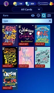 Disney Collect Topps Digital - Once Upon A Type mit Auszeichnung - Bild 1 von 2