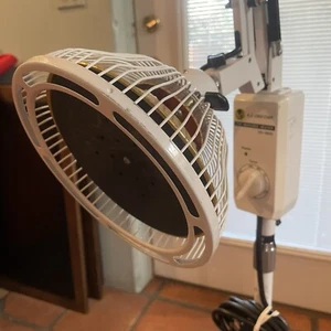 K.S. Choi Corp Standing, Rolling Infrared Heat Lamp - Made in Korea - Picture 1 of 15