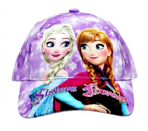 "Disney FROZEN ELSA ANNA ""Sisters Forever"" SOMBRERO DE BÉISBOL Gorra Ajustable Visera NUEVO - Imagen 1 de 2