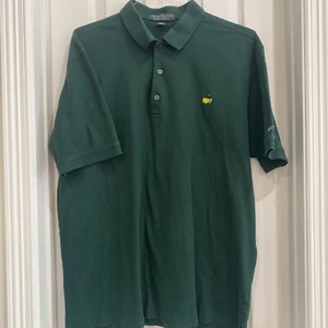 Agusta National Golf Shop XL Green Polo Shirt Masters 60's Two-Ply Mercerized - Picture 1 of 9