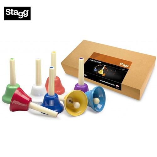 Stagg HB-SET 8-Note Multi-Color Hand Bell | eBay