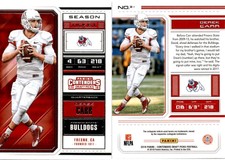 Derek Carr 2018 Panini Contenders Draft Picks Football 31
