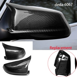 Borde de espejo retrovisor lateral de reemplazo de fibra Carbn para BMW Serie 5 F10 F18 2010-2013 - Imagen 1 de 7