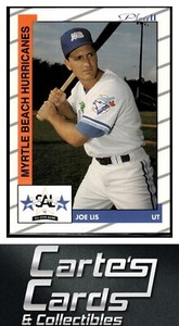 Joe Lis 1993 Play II South Atlantic League #20  Myrtle Beach Hurricanes