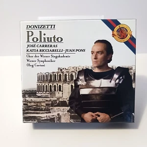 Donizetti Poliuto, Jose Carreras, Katina Ricciarelli, Juan Pons - 2 CD Box Set - Imagen 1 de 23