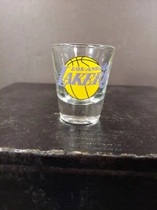 Los Angeles Lakers Shot Glass transparente 2 oz NBA - Imagen 1 de 8