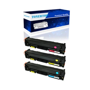 3 Set CF510A Color Toner For HP 204A Laserjet Pro M154 M154a MFP M180n M181fw - Afbeelding 1 van 12