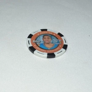 Chip de coleccionista Topps NBA 2005 - Jamaal Magloire 2005-06 blanco y negro chip  - Imagen 1 de 3