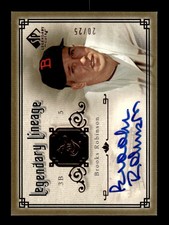 2005 SP Legendary Cuts Legendary Lineage Auto #BR Brooks Robinson /25 EXACT SCAN