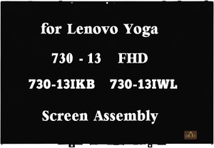 Screen for Lenovo Yoga 730-13 730-13IKB 730-13IWL 81CT 81JR 1920X1080 FHD LCD D - Picture 1 of 6