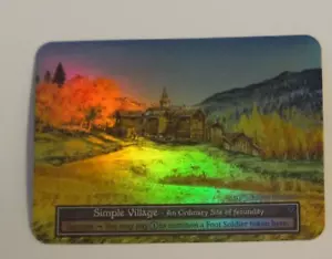 Simple Village FOIL Sorcery: Contested Realm Beta NM/M Sorcery TCG Near Mint - Picture 1 of 2
