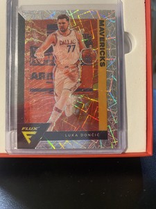 2020-21 Panini Flux Basketball Luka Doncic Laser Prizm #37 Dallas Mavericks