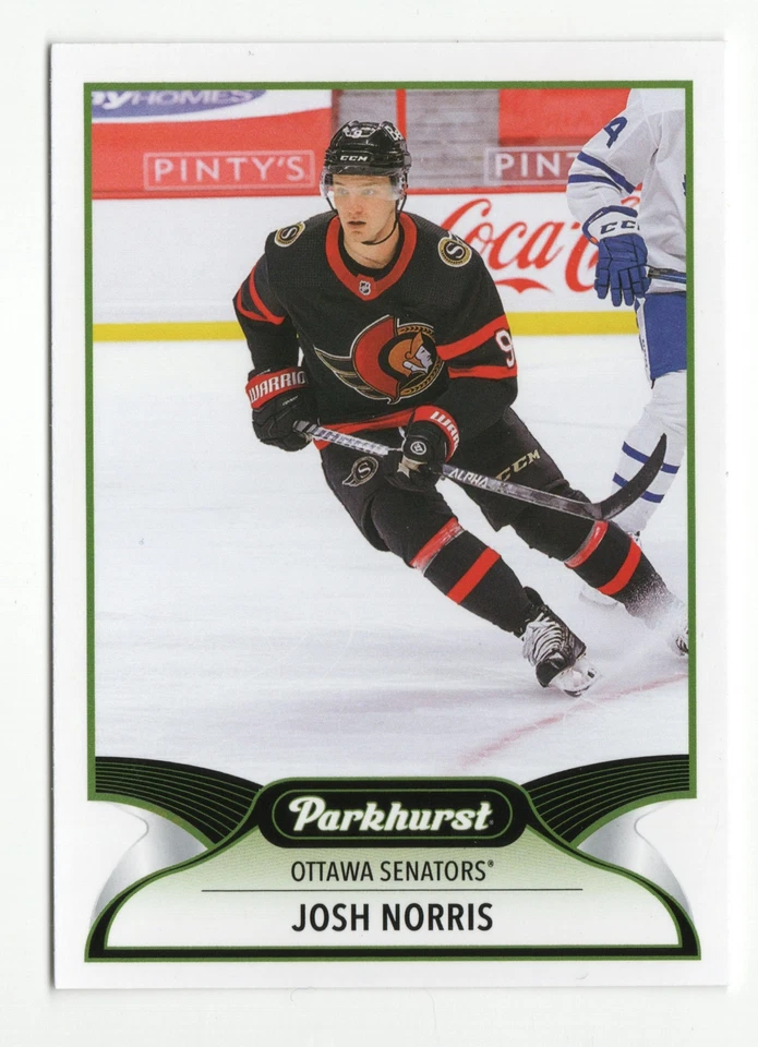 2021-22 Parkhurst 220 Josh Norris Ottawa Senators Card - Image 1 of 1