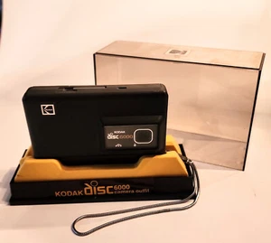 Vintage 80's Kodak 6000 Disc Camera in Original Display Package Case - Picture 1 of 3