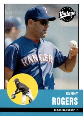 2001 Upper Deck Vintage #90 Kenny Rogers - Image 1 of 2